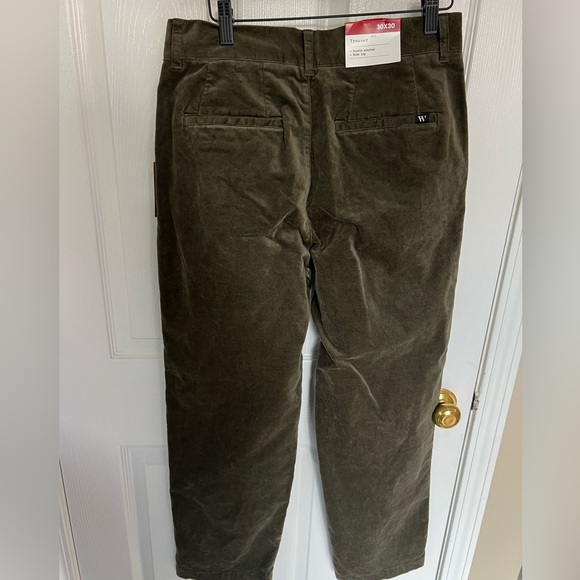 Houston White Adult Velvet Double Pleated Pants NWT Unisex 30X30 men/women NWT - Picture 6 of 9